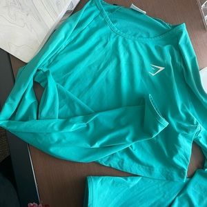 Gymshark Energy Seamless Crop Top and Cropped Leggings 🦈